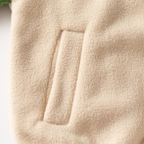 Gajaous Toddler Kids Polar Fleece Jacket Baby Boys Full-Zip Long Sleeve Warm Coats Outwear For Fall Spring Winter