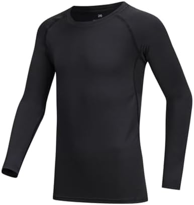 Gavena Kids Thermal Base Layer Sets Boys Football Skins Youths Compression Set Winter Under Football Kit For Children