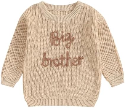 Geagodelia Big Brother Little Brother Outfits Big Brother Jumper Little Brother Jumper Spring Fall Winter Clothes