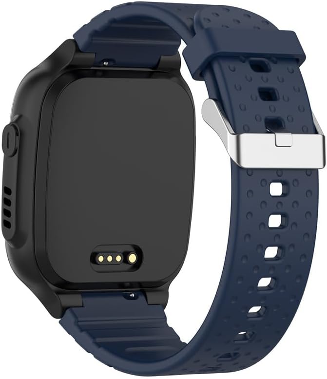 Generic Bracelet Compatible With XPLORA X5 Play/XGO 2/XGO 3 Children's Sports Waterproof Replacement Strap Silicone 19 Mm 140-200 Mm Darkblue