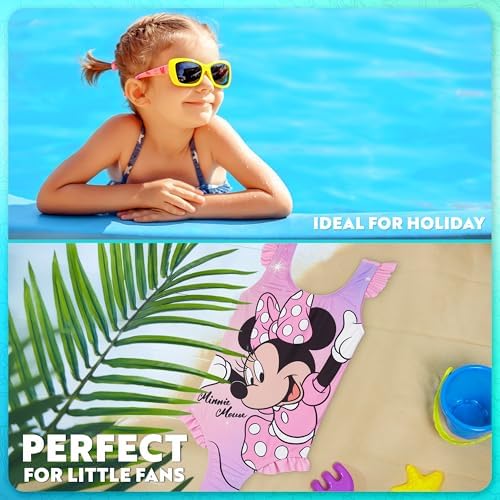 Get Trend Minecraft Pokemon Girls Swimming Costume Toddlers One Piece Stretchy Swimsuit Comfortable Straps Swimwear For Beach Pool Swimming Holiday Essentials
