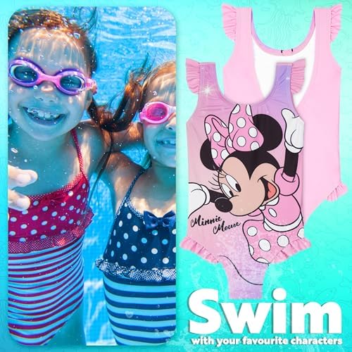 Get Trend Minecraft Pokemon Girls Swimming Costume Toddlers One Piece Stretchy Swimsuit Comfortable Straps Swimwear For Beach Pool Swimming Holiday Essentials