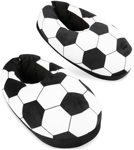 Get Trend Slippers for Boys Teens 3D Plush House Slippers Non Slip Sole Slip On House Shoes Gifts for Boys