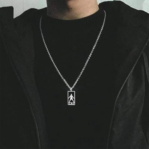 GETFACAI 2 PCS Boys Necklace Kids Football Necklace Football Bracelets For Boys Unisex Bracelet Pendant Necklace Set Adjustable Bracelet Gift Sets For Suitable For Friends Relatives Gifts