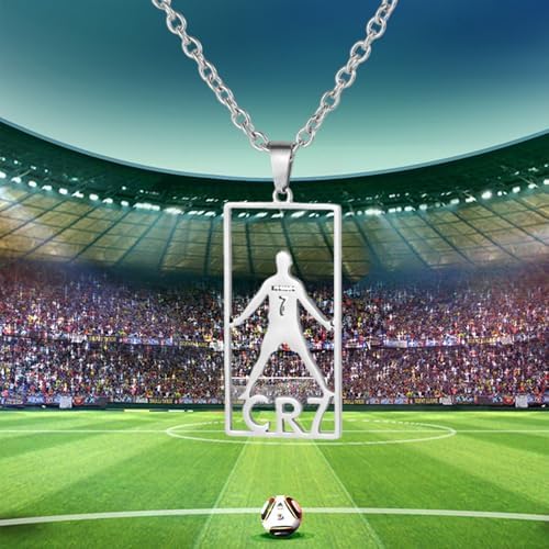 GETFACAI 2 PCS Boys Necklace Kids Football Necklace Football Bracelets For Boys Unisex Bracelet Pendant Necklace Set Adjustable Bracelet Gift Sets For Suitable For Friends Relatives Gifts