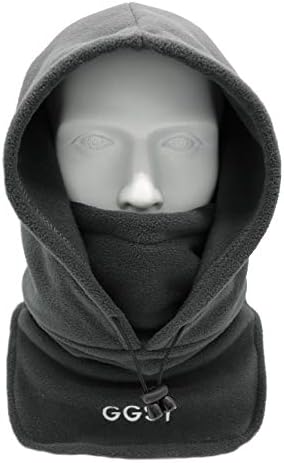 GG ST Balaclava Windproof Ski Mask Winter Thermal Fleece Hood Heavyweight Neck Warmer Snood Outdoor Sports Face Covers Hat For Men & Women