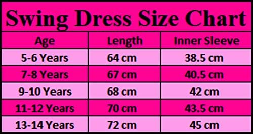 Girl's Swing-Kleid Casual Dress