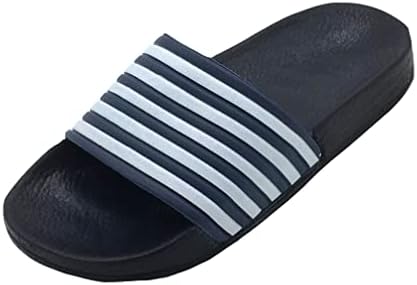 GladRags Boys Slider Flip Flops Blue/White Size 10-6