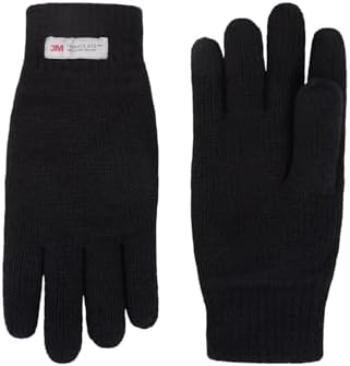 GM Apparel Kids Knitted Thinsulate Thermal Gloves - 3M Insulated Full Finger Gloves Mittens For Kids Boys Or Girls For Cold Winter Weather