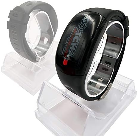 Go-Tcha Evolve LED-Touch Wristband Watch For Pokemon Go With Auto Catch And Auto Spin - Black/Grey