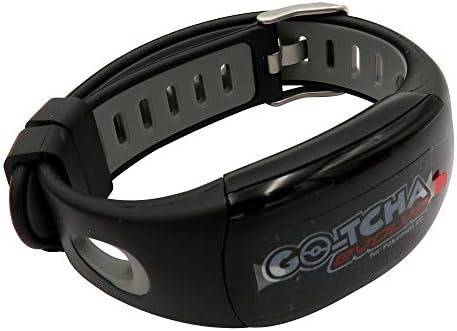 Go-Tcha Evolve LED-Touch Wristband Watch For Pokemon Go With Auto Catch And Auto Spin - Black/Grey