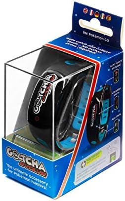 Go-Tcha Evolve LED-Touch Wristband Watch For Pokemon Go With Auto Catch And Auto Spin - Blue/Black (Electronic Games)