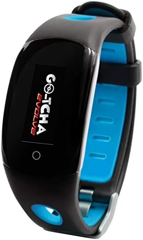 Go-Tcha Evolve LED-Touch Wristband Watch For Pokemon Go with Auto Catch and Auto Spin - Blue/Black (Electronic Games)