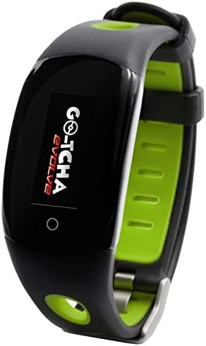 Go-Tcha Evolve LED-Touch Wristband Watch For Pokemon Go with Auto Catch and Auto Spin - Black/Green (Electronic Games)
