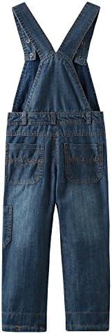 Grandwish Kids Blue Dungarees Boys Denim Bib Overalls 3 Years - 10 Years