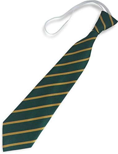 Great British Tie Club Child's Elastic Single Stripe School Ties (Infant/Primary Size)