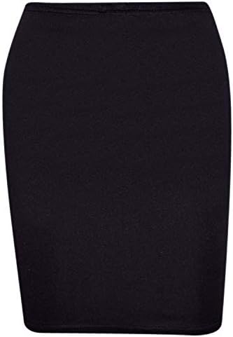 Gum & Berries Girls Plain Pencil Skirt For School Uniform Fashion Dance Dress Skirts Kids New Age 5-13 Years