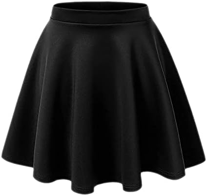 Gum & Berries Girls Skater Skirt Flared High Waisted Flippy Stretch Mini Tutu Fancy School Skirts 5-14 Years