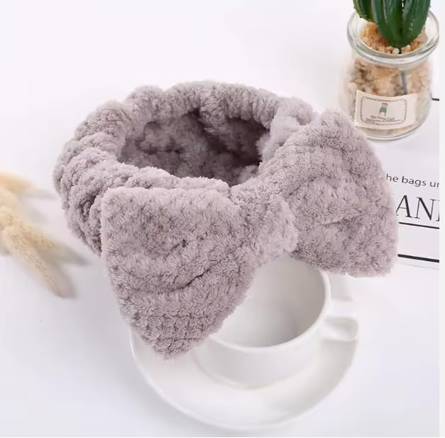 Hair Band Head Band Hair Band For Face Wash Facials. Girls Headbands Wash Makeup Lady Bow Hair Accessories Beauty Salon Headband