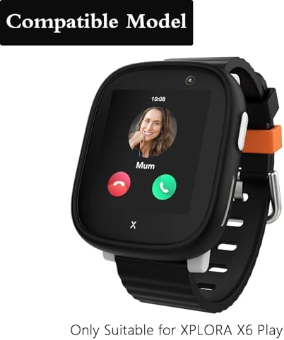 Harikiri Straps Compatible With XPLORA X6 Play Nylon Replacement Straps With Xplora Children's Smartwatch XPLORA X6 For Boys And Girls