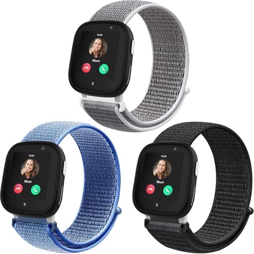 Harikiri Straps Compatible with XPLORA X6 Play Nylon Replacement Straps with Xplora children's smartwatch XPLORA X6 for Boys and Girls