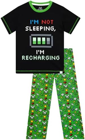 Harry Bear Gaming Pyjamas Gaming Boys Pyjamas Boys’ Pyjama Sets Ages 6 To 13 Years