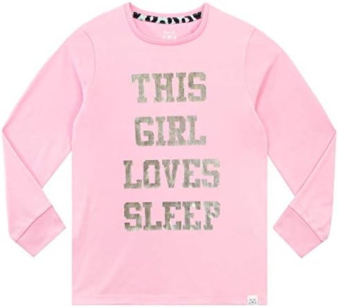Harry Bear Leopard Print Pyjamas Long Sleeve Girls Pyjamas Girls’ Pyjama Sets Ages 5 To 13 Years