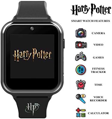 Harry Potter Boy's Digital Quartz Watch With Silicone Strap HP4096ARG