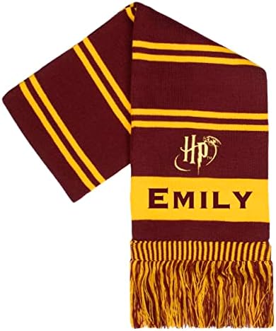 Harry Potter - Children's Personalised Scarf - Woolly Scarf - One Size Fits All - Official Merchandise
