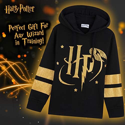 Harry Potter Girls Hoodie Soft Cosy Hogwarts Hooded Sweatshirt - Gifts For Girls