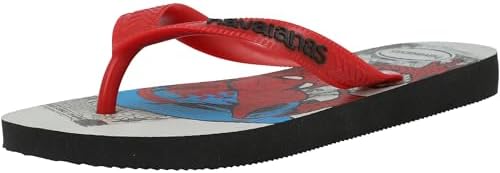 Havaianas - Top Marvel Classics Comfortable Lightweight and Durable Flip-Flops Marvel Superhero Comic Print 13 UK Child