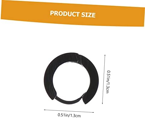 Healvian 10 Pairs Men Earrings Stainless Steel Studs Cross Design Rustproof Fashion Accessories For Boys Teens Daily Wear Gift