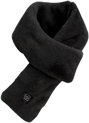 Heated Neck Scarf Washable Women Heating Scarf USB Charging Soft Three-gear Temperature Control Neck Wrap Warmer for Girls Women Men