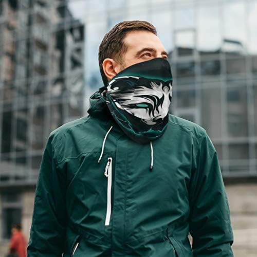 Hengpai Neck Gaiter Man Neck Mask Balaclava Face Mask Bandana Smoked Gorilla