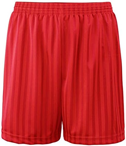 Hiffy Kids Unisex Shadow Stripe Gym Sports Games School PE Shorts Age 2-13 Years