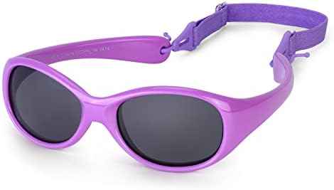 Hifot Baby Boy Girl UV Protection Polarized Sunglasses - Flexible Non-folding for Toddlers and Children 6 Months to Age 2