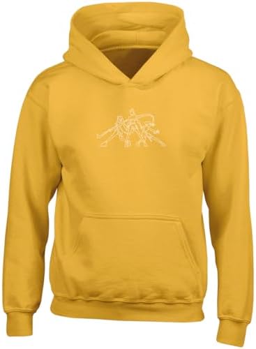 Hippowarehouse Demon Hunter Trio Girl Squad Edgy K-pop Graphic kids children's unisex Hoodie hooded top