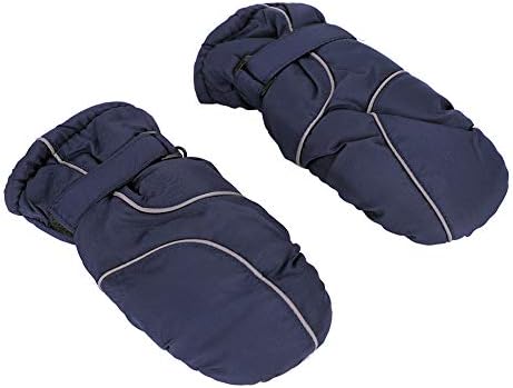HKSICHENGKEJIUK Kids Ski Mittens Waterproof Snow Gloves Child Winter Thermal Snowboard Mittens Warm Fleece Lined Gloves For Outdoor Skiing Snowboarding Toddler Girls Boys Age 3-6 Years Old