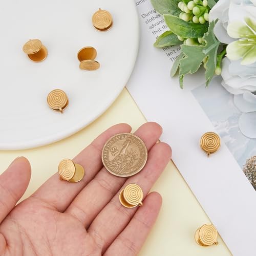 Hobbspring Pressure Earrings For Keloids Stainless Steel Clip Earrings Spiral Non-Pierced Earrings Compression Earrings Ear Cuff Adjustable Keloid Earrings For Women Men Ladies