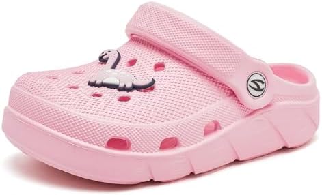 HOBIBEAR Boys And Girls Garden Clogs Slip On Sandals Beach Water Shoes (Toddler/Little Kids/Big Kids)