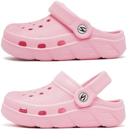 HOBIBEAR Boys And Girls Garden Clogs Slip On Sandals Beach Water Shoes (Toddler/Little Kids/Big Kids)