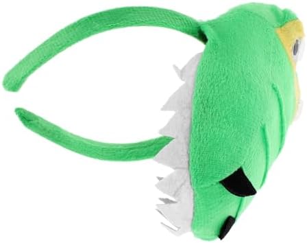 Holibanna 2pcs Cartoon Dinosaur Headband Animal Hair Decor Soft Photo Prop For Halloween