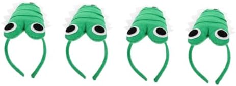 Holibanna 4pcs Animal Headband Party Hair Decor Stuffed Headband Halloween Headwear Prop