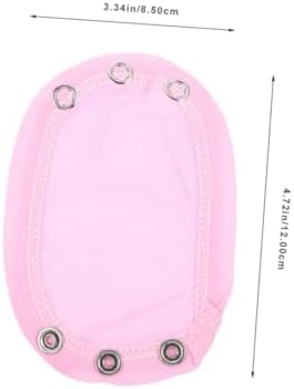 Holibanna Romper Suit Extension Romper Extension Bodysuit Extender Bodysuit Lengthen Newborn Bodysuit Extension Body Suit Extender Bodysuit Extender Pink Fabric