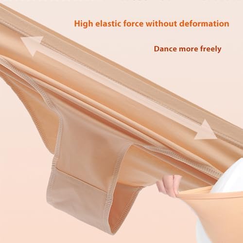 Holimaid Girls Knickers For Dance Ballet Underwear High Cut Cotton Breathable Seamless Comfortable Underwear For Active Lifestyles