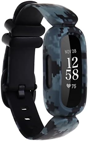 Honecumi Ace 3 Straps Compatible With Fitbit Ace 3 Watch Bands For Kids Children Girls Boys Colorful Skin-Friendly Ace 3 Watch Strap Wristband Bracelet Replacement Accessory For Boy Girl Gift