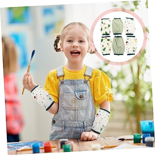 Housoutil 3 Pairs Sleeve Arm Sleeves Hand Cuff Wrap Protection Arm S Cotton S Cotton Overs Protector Overs Clean Plaster