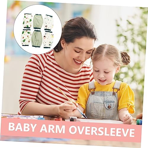 Housoutil 3 Pairs Sleeve Arm Sleeves Hand Cuff Wrap Protection Arm S Cotton S Cotton Overs Protector Overs Clean Plaster