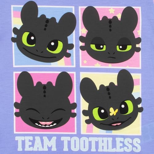 How To Train Your Dragon Pyjamas Toothless Girls Pyjamas Dragon Kids Pjs Girls' Pyjama Sets Ages 5 To 13 Years