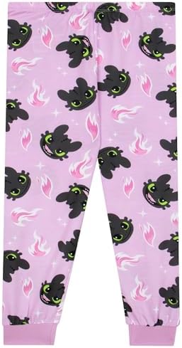 How To Train Your Dragon Pyjamas Toothless Girls Pyjamas Dragon Kids Pjs Girls' Pyjama Sets Ages 5 To 13 Years